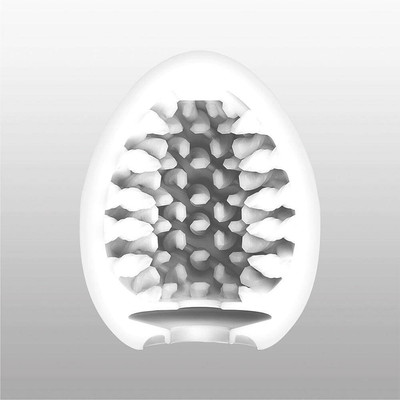 Foto 2 do produto Masturbador Masculino em Silicone com Texturas Interna - Tenga Egg Brush