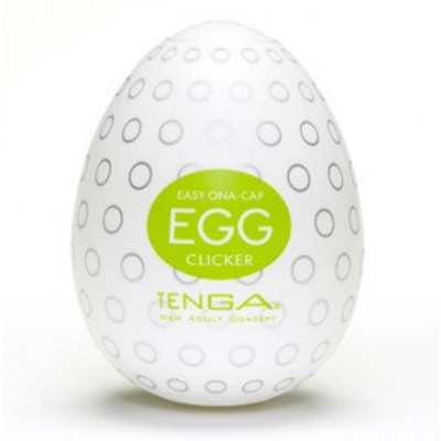Masturbador Masculino com Nódulos Interno - Tenga Egg Clicker