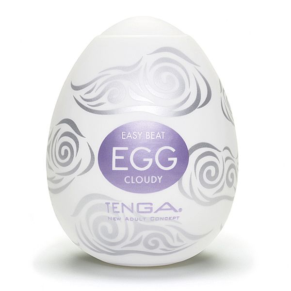 Masturbador em TPE com Textura em Forma de Nuvens - Tenga Egg Cloudy | 5,8 x 5 cm - 2