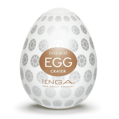 Foto 2 do produto Masturbador em TPE com Ondulações Interna - Tenga Egg Crater | 5,8 x 5 cm