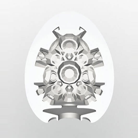 Masturbador em TPE com Ondulações Interna - Tenga Egg Crater | 5,8 x 5 cm - 3