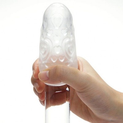 Foto 5 do produto Masturbador Masculino com Texturas em Forma de Corações - Tenga Egg Lovers