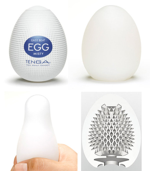 Masturbador Masculino com Textura Interna - Tenga Egg Misty - 3