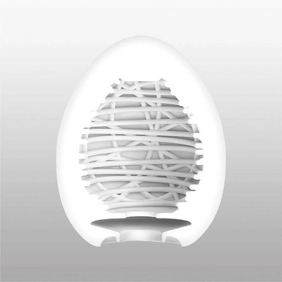 Foto 2 do produto Masturbador Masculino em Silicone com Texturas Interna - Tenga Egg Silky II