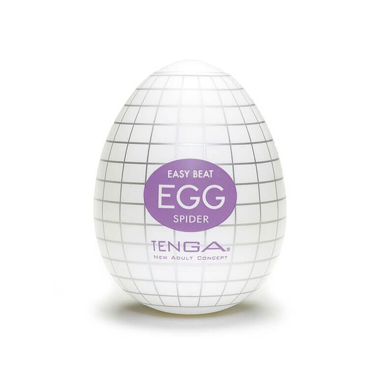 Masturbador Masculino com Linhas Texturizadas - Tenga Egg Spider - 1