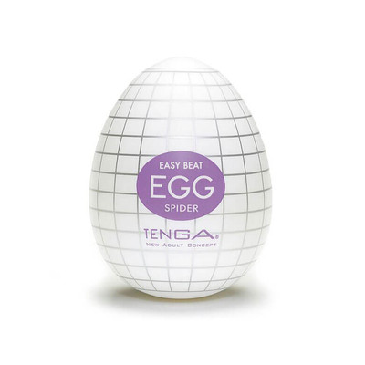 Foto 1 do produto Masturbador Masculino com Linhas Texturizadas - Tenga Egg Spider