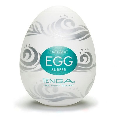 Foto 2 do produto Masturbador Masculino com Textura Interna - Tenga Egg Surfer