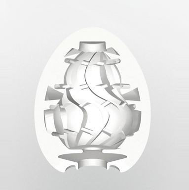 Masturbador Masculino com Ondulações Interna - Tenga Egg Twister - 2