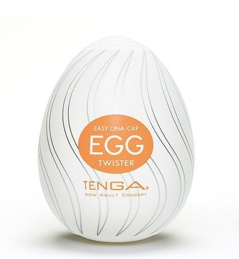 Masturbador Masculino com Ondulações Interna - Tenga Egg Twister - 1