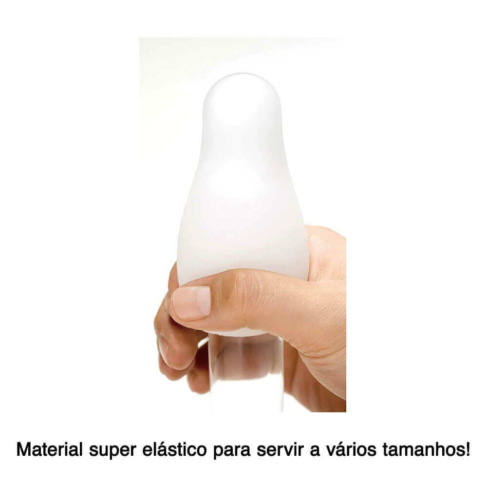 Masturbador Masculino com Textura de Ondulações - Tenga Egg Wavy - 3