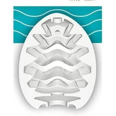 Foto 2 do produto Masturbador Masculino com Textura de Ondulações - Tenga Egg Wavy