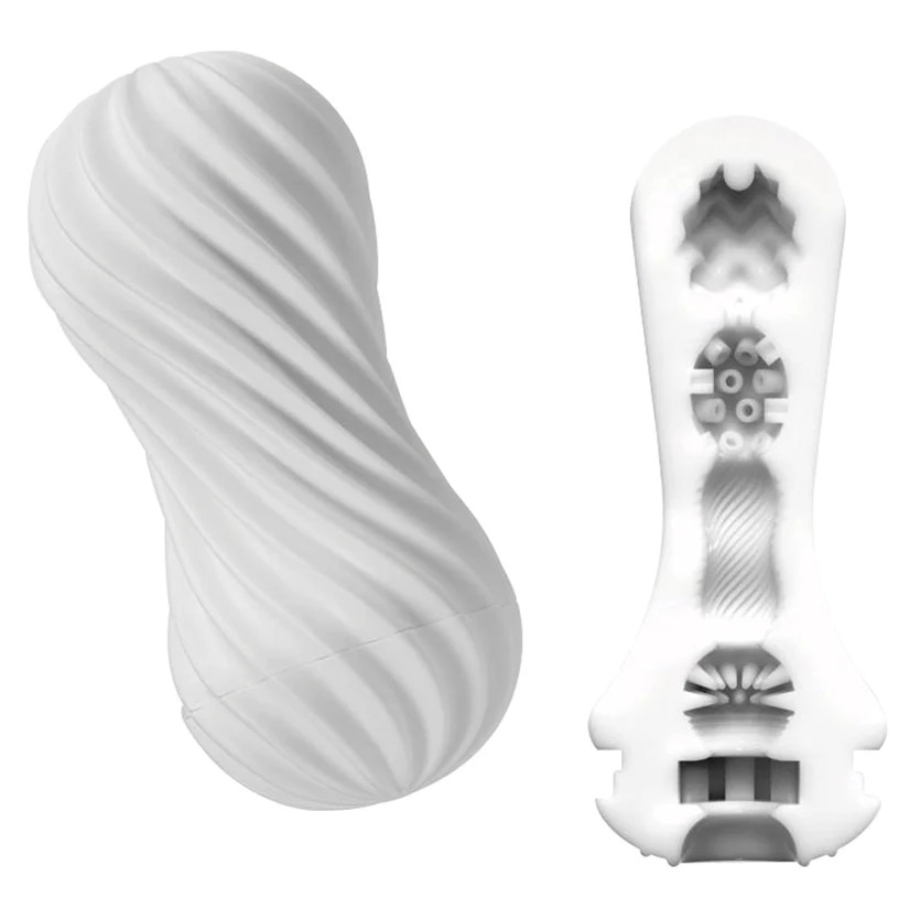 Masturbador em TPE com Textura Interna e Sistema de Vácuo - Tenga Flex | Disponível em 2 Cores - 2