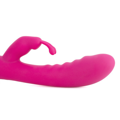 Foto 5 do produto Vibrador de Ponto G com Estimulador de Clitóris e 8 Modos de Vibração em 3 Intensidades - Tess My Tyrant | 12,5 x 3,7 cm