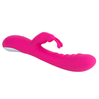 Vibrador de Ponto G com Estimulador de Clitóris e 8 Modos de Vibração em 3 Intensidades - Tess My Tyrant | 12,5 x 3,7 cm
