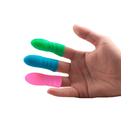 Capa para Dedo em Silicone com Texturas Massageadoras - The Magic Finger | Disponível em 3 Cores