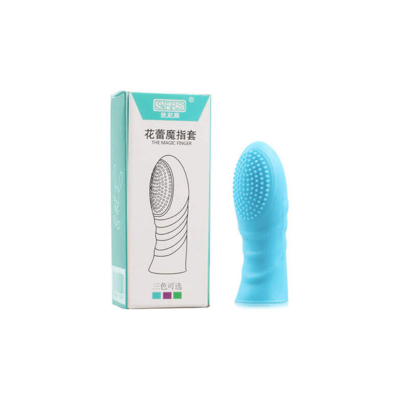 Capa para Dedo em Silicone com Texturas Massageadoras - The Magic Finger | Disponível em 3 Cores - 5