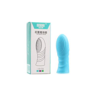 Foto 5 do produto Capa para Dedo em Silicone com Texturas Massageadoras - The Magic Finger | Disponível em 3 Cores