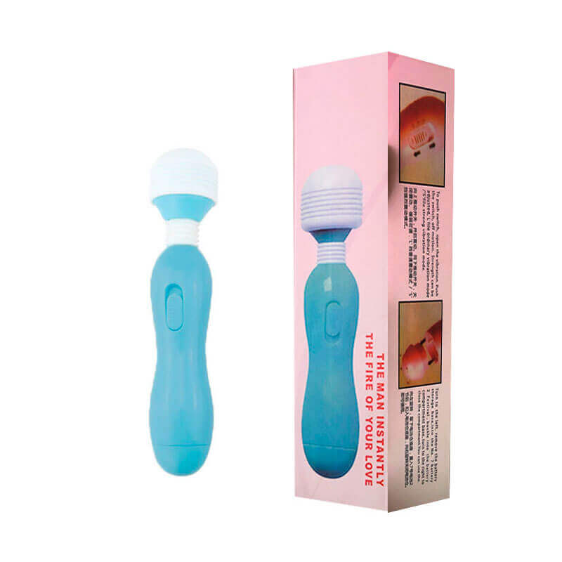 Mini Massageador Corporal com Ponta Flexível e Vibração Única -The Man Instantly The Fire Of Your Love| Disponível em 2 Cores - 5