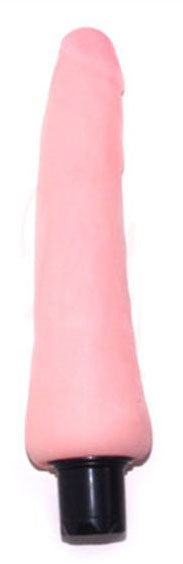 The Realistic Cock - Prótese Peniana Realística Feita em Cyberskin com Vibração em Multivelocidade - 18,5 x 4 cm | Cor: Bege - 2
