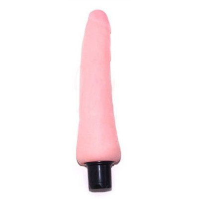 Foto 2 do produto The Realistic Cock - Prótese Peniana Realística Feita em Cyberskin com Vibração em Multivelocidade - 18,5 x 4 cm | Cor: Bege