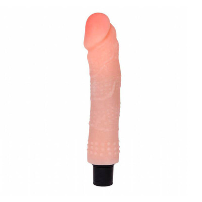 Foto 5 do produto The Realistic Cock - Prótese Realística em Formato de Pênis com Glande Definida, Nódulos Massageadores e Vibração Multivelocidade - 16,7 x 4,2 cm