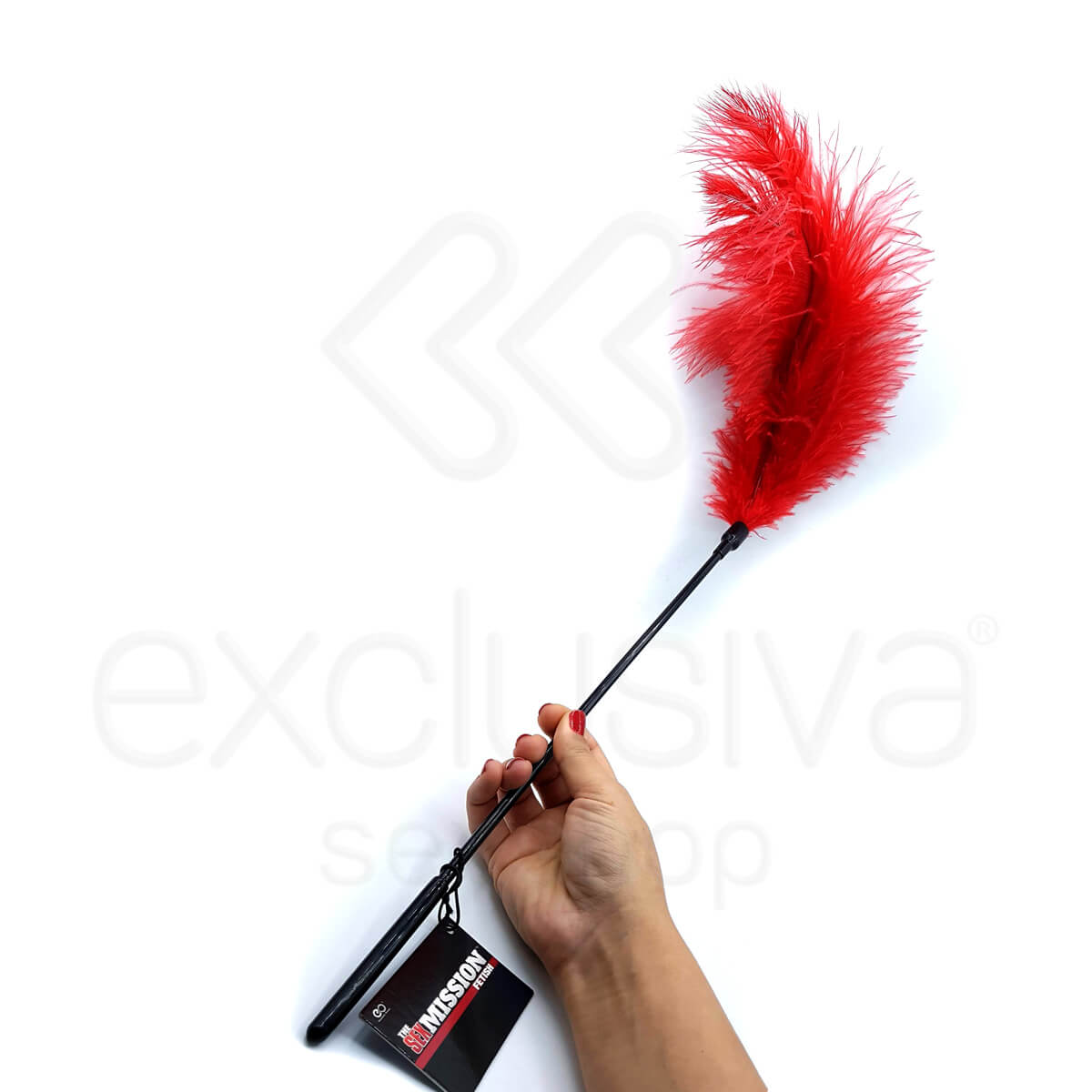 The Sex Mission Fetish - Pena Vermelha com Cabo de Chibata - 2