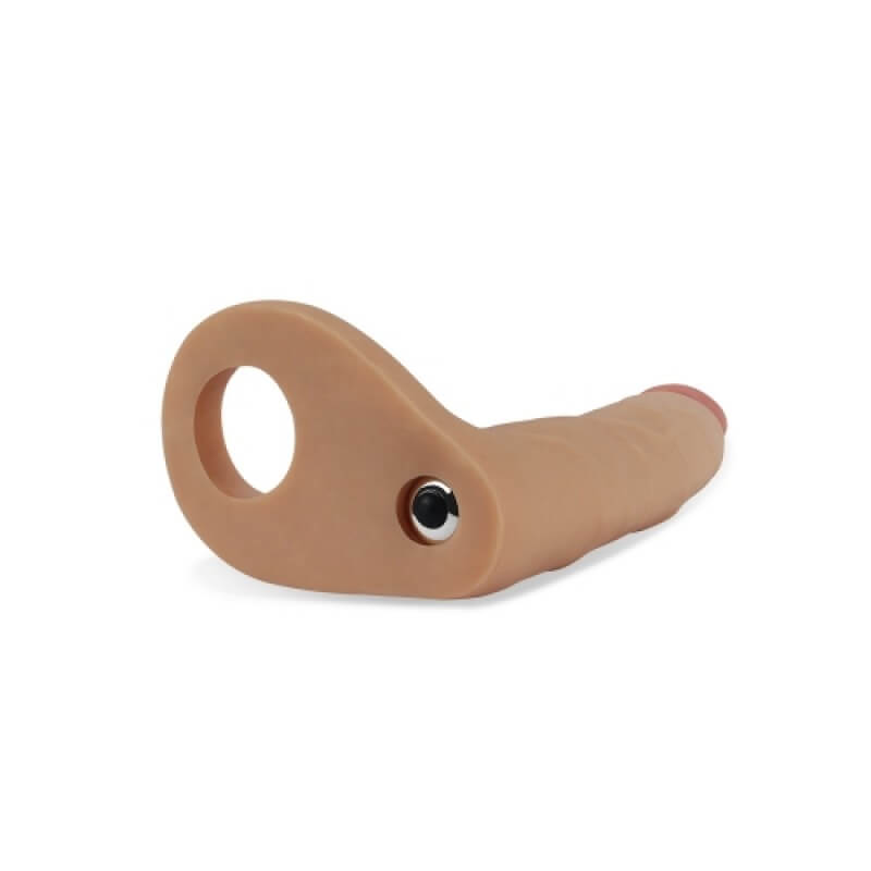 The Ultra Soft Double - Anel Companheiro em Silicone com 10 Modos de Vibração - 15,5 x 3,5 cm - 4