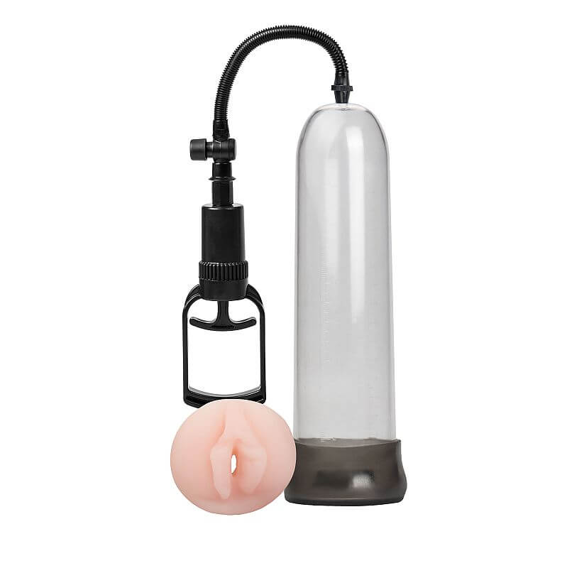 Bomba Peniana com Anel em Forma de Vagina em TPE- The U.S Soldier Penis Pump | 22 x 5,8 cm - 3
