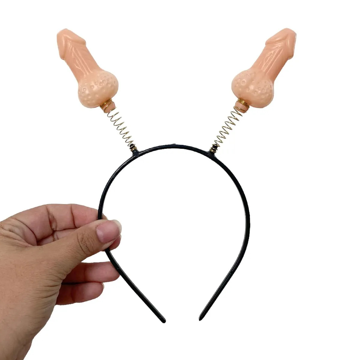 Conjunto de Tiaras para Cabeça com Mini Pênis Fixados Por Mola - FestaChic - 2