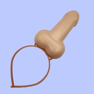 Foto 2 do produto Tiara para Cabeça com Pênis Grande Decorativo - FestaChic | Disponível em 3 Cores