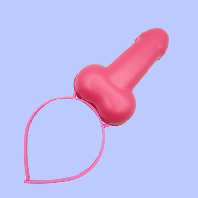 Tiara para Cabeça com Pênis Grande Decorativo - FestaChic | Disponível em 3 Cores