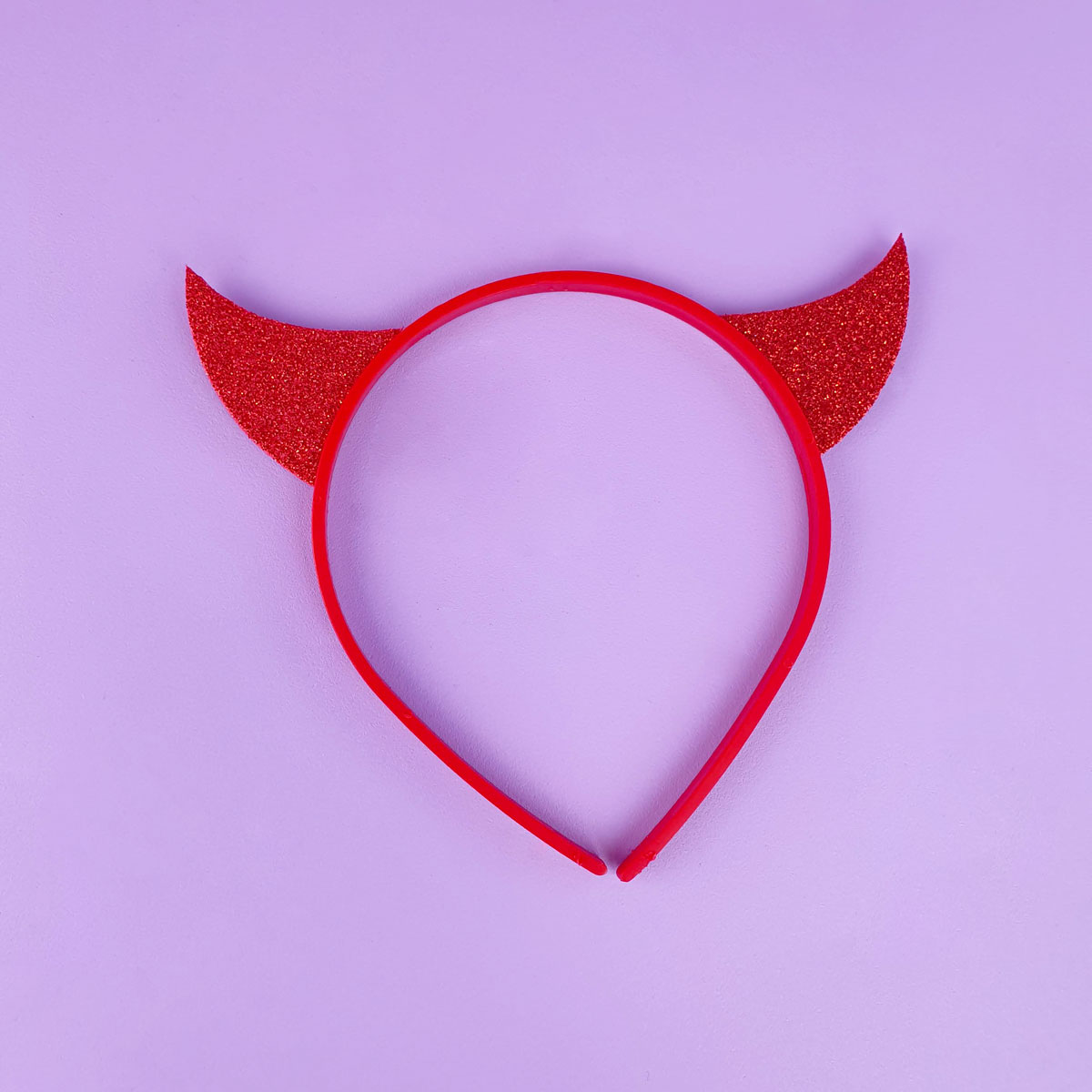 Tiara Diabinho com Glitter - FestaChic | Disponível em 2 Cores - 2