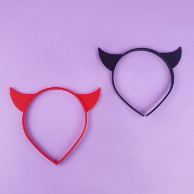 Tiara Diabinho com Glitter - FestaChic | Disponível em 2 Cores