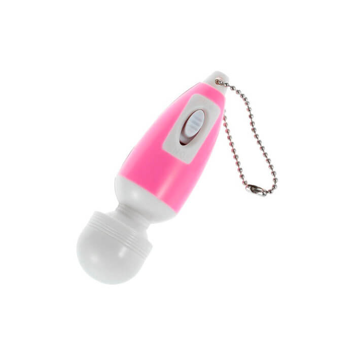 Mini Vibrador em Forma de Chaveiro com Vibração Única - Tiny Inagic Super Powered - 6,5 x 1,9 cm | Disponível em 2 Cores - 2