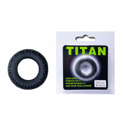 Foto 1 do produto Titan - Anel Peniano com Textura em Baixo Relevo