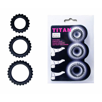 Foto 1 do produto Titan - Kit com 3 Anéis Penianos