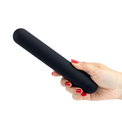 Vibrador Personal com 3 Modos de Vibração, Resistente à Água e Recarregável - Topo Toys Big Bullet Personal | 17,5 x 3,5 cm