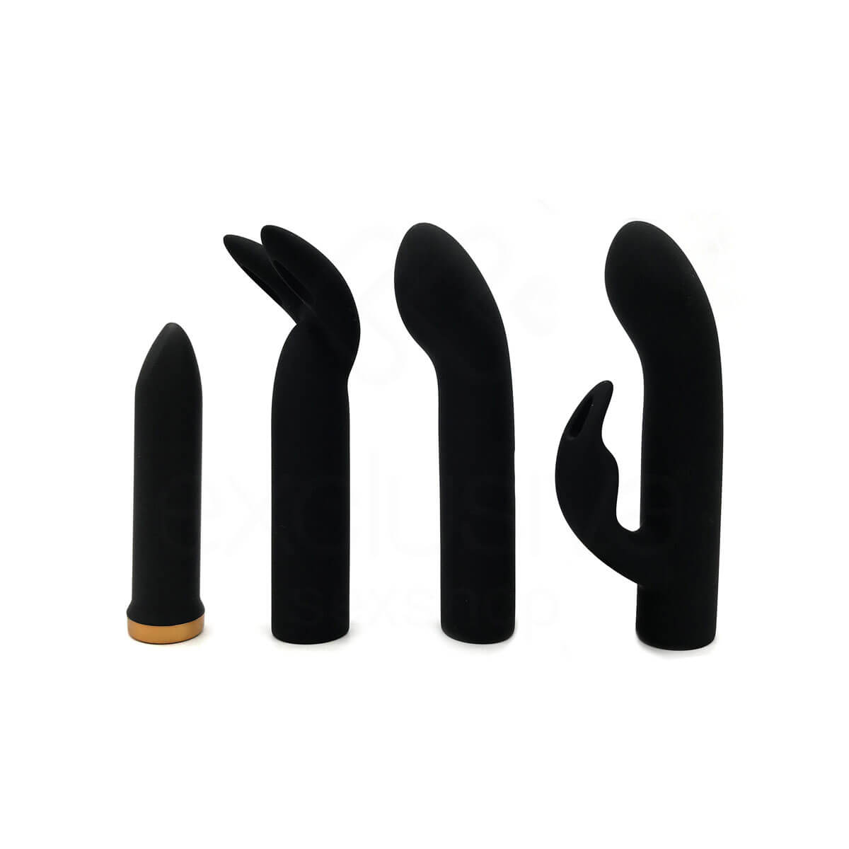 Topo Toys Bullet Wish - Cápsula Vibratória em Silicone com 7 Modos de Vibrações e 3 Estimuladores Removíveis - 6