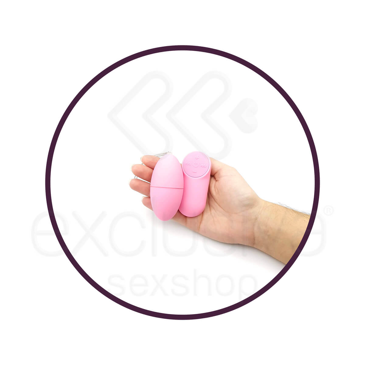 Cápsula Vibratória com 7 Modos de Vibrações, 4 Velocidades de Vibrações e Controle Remoto Sem Fio - Topo Toys | 7,4 x 3,5 cm - 3