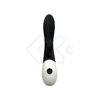 Foto 2 do produto Topo Toys Hei Time - Vibrador Estimulador de Ponto G e Clitóris em Silicone com 7 Modos de Vibração - 10,1 x 3,3 cm | Cor: Preto