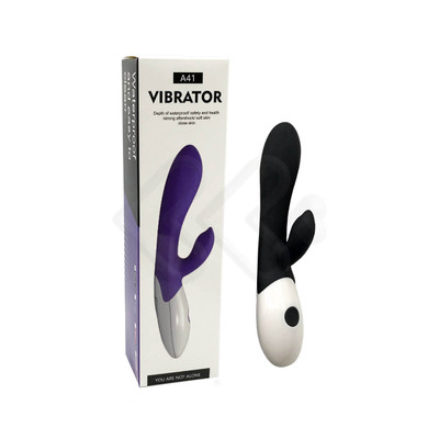 Foto 1 do produto Topo Toys Hei Time - Vibrador Estimulador de Ponto G e Clitóris em Silicone com 7 Modos de Vibração - 10,1 x 3,3 cm | Cor: Preto