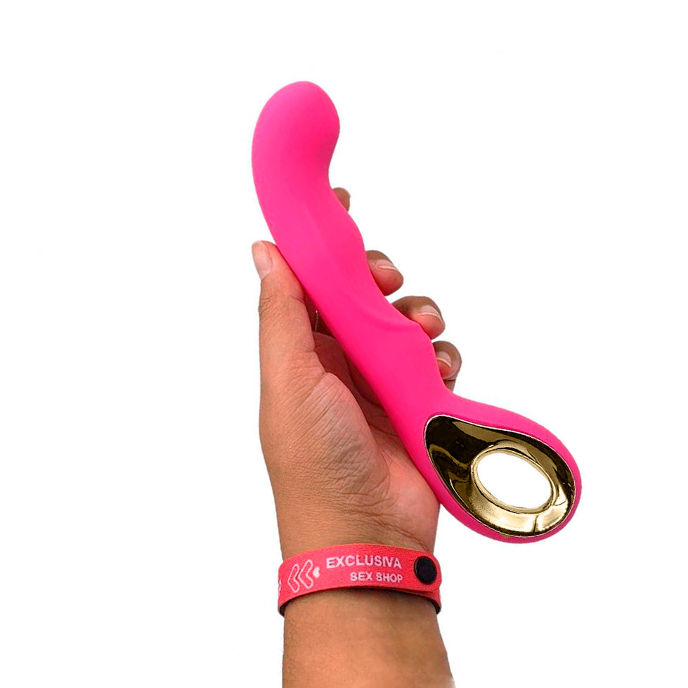 Vibrador Estimulador de Ponto G Recarregável com 10 Modos de Vibração - Inspur | 12,5 x 3,2 cm | Disponível em 2 Cores - 7