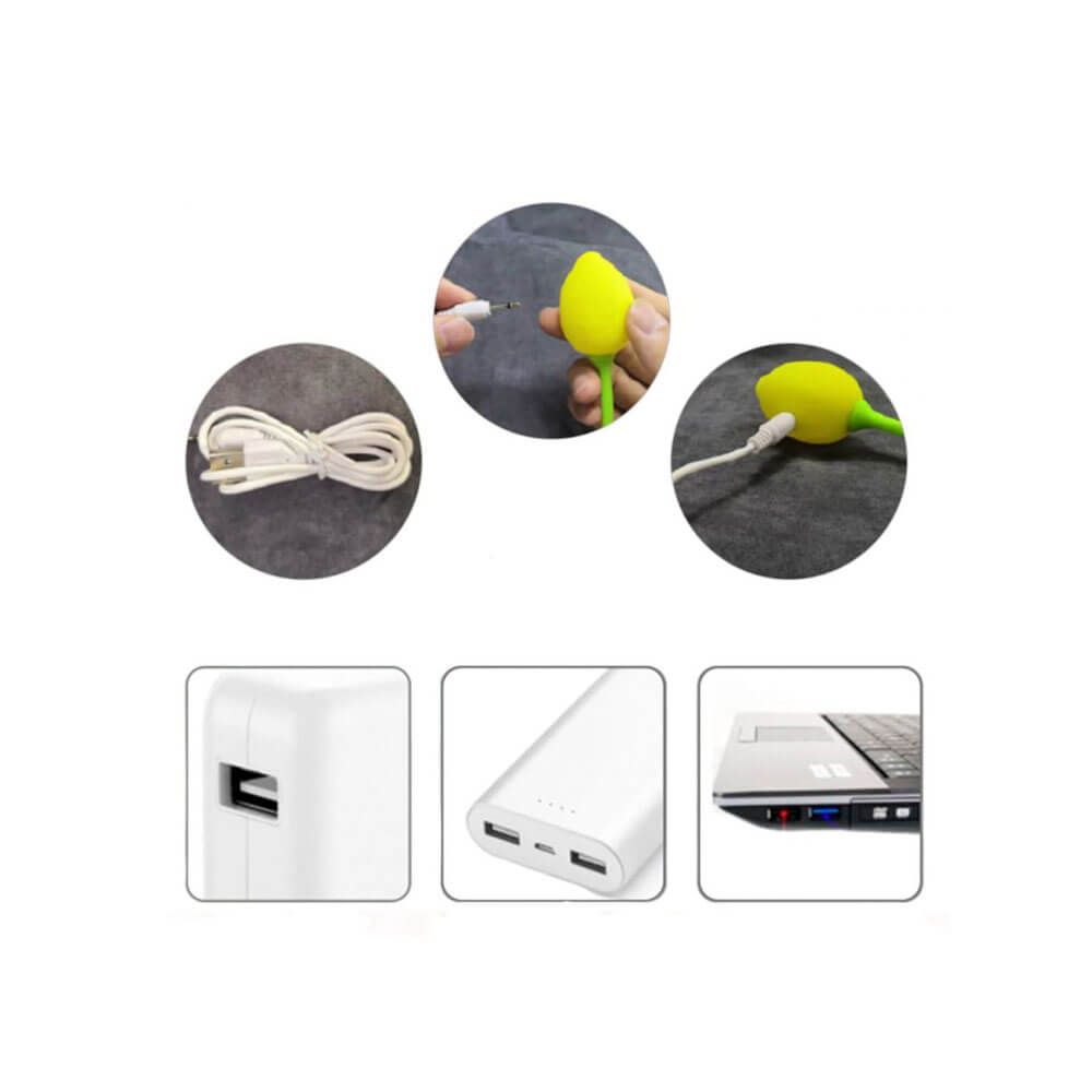 Topo Toys Lemon Ball - Vibrador Estimulador em Forma de Limão com 10 Modos de Vibração e Aplicativo - 4,9 x 3,4 cm - 5