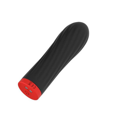 Foto 2 do produto Mini Vibrador em Silicone com 10 Frequências de Vibração, Resistente à Água - Topo Toys Massager | 8,4 x 2,3 cm | Disponível em 2 Cores