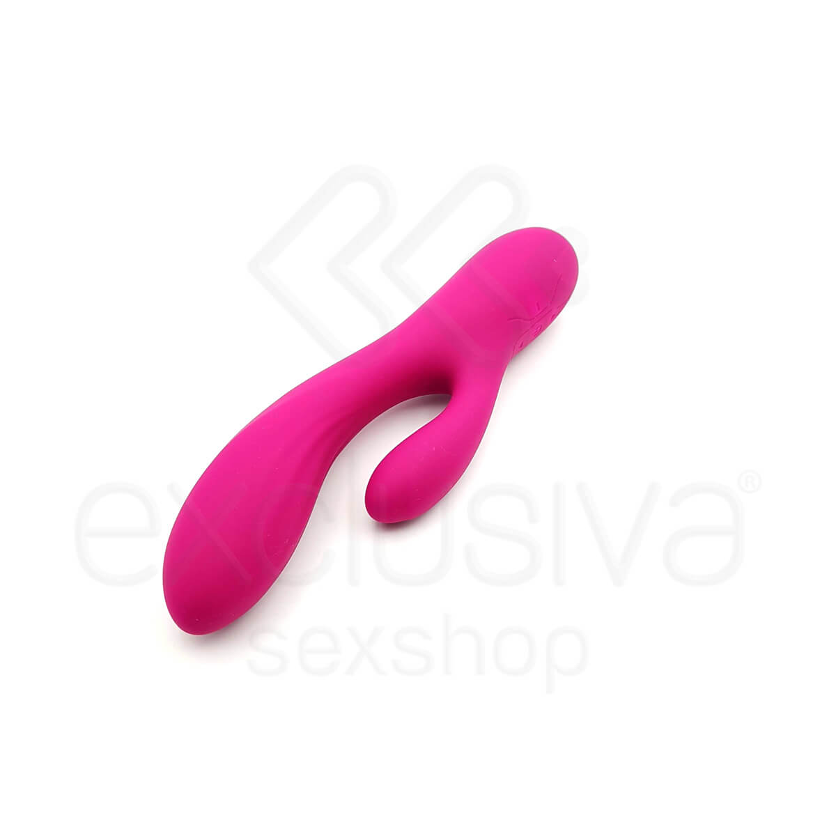 Topo Toys - Vibrador Recarregável em Silicone Estimulador de Ponto G e de Clítoris com 8 Modos de Vibrações e 2 Motores Silenciosos - 20,5 x 3,5 cm - 3