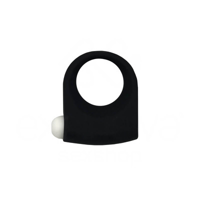 Foto 3 do produto Topo Toys Vibrating Ring - Anel Peniano em Silicone com Vibração Única Resistente a Água - 5,7 x 2,9 cm | Cor: Preto