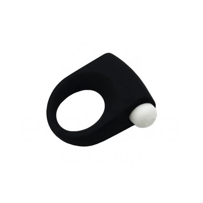 Foto 2 do produto Topo Toys Vibrating Ring - Anel Peniano em Silicone com Vibração Única Resistente a Água - 5,7 x 2,9 cm | Cor: Preto
