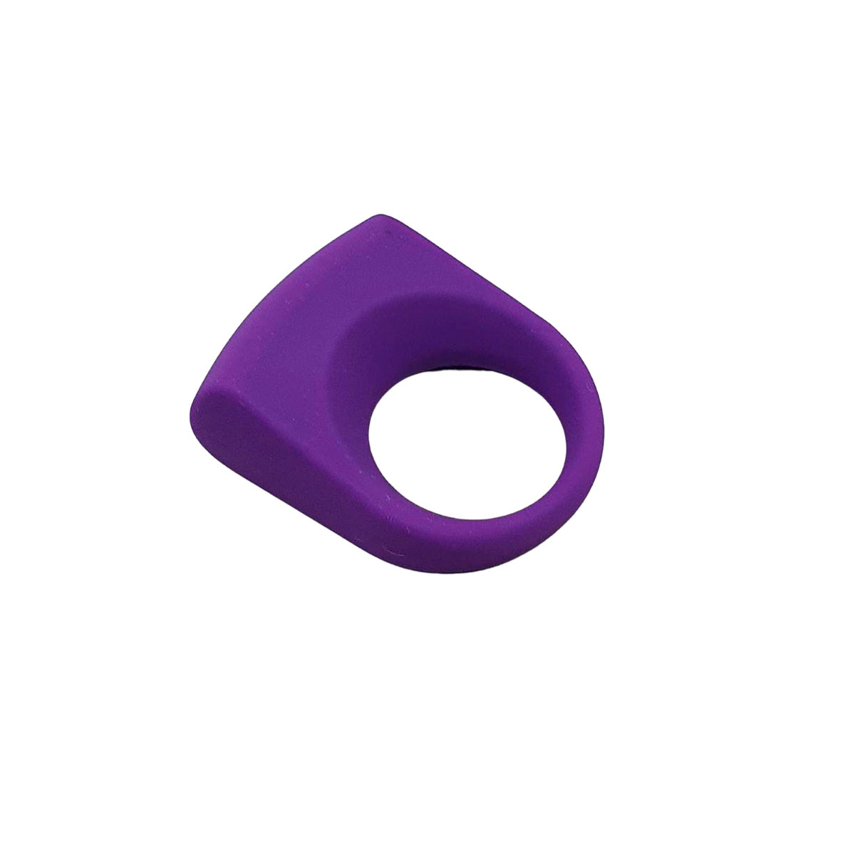Topo Toys Vibrating Ring - Anel Peniano em Silicone com Vibração Única Resistente a Água - 5,7 x 2,9 cm | Cor: Roxo - 2