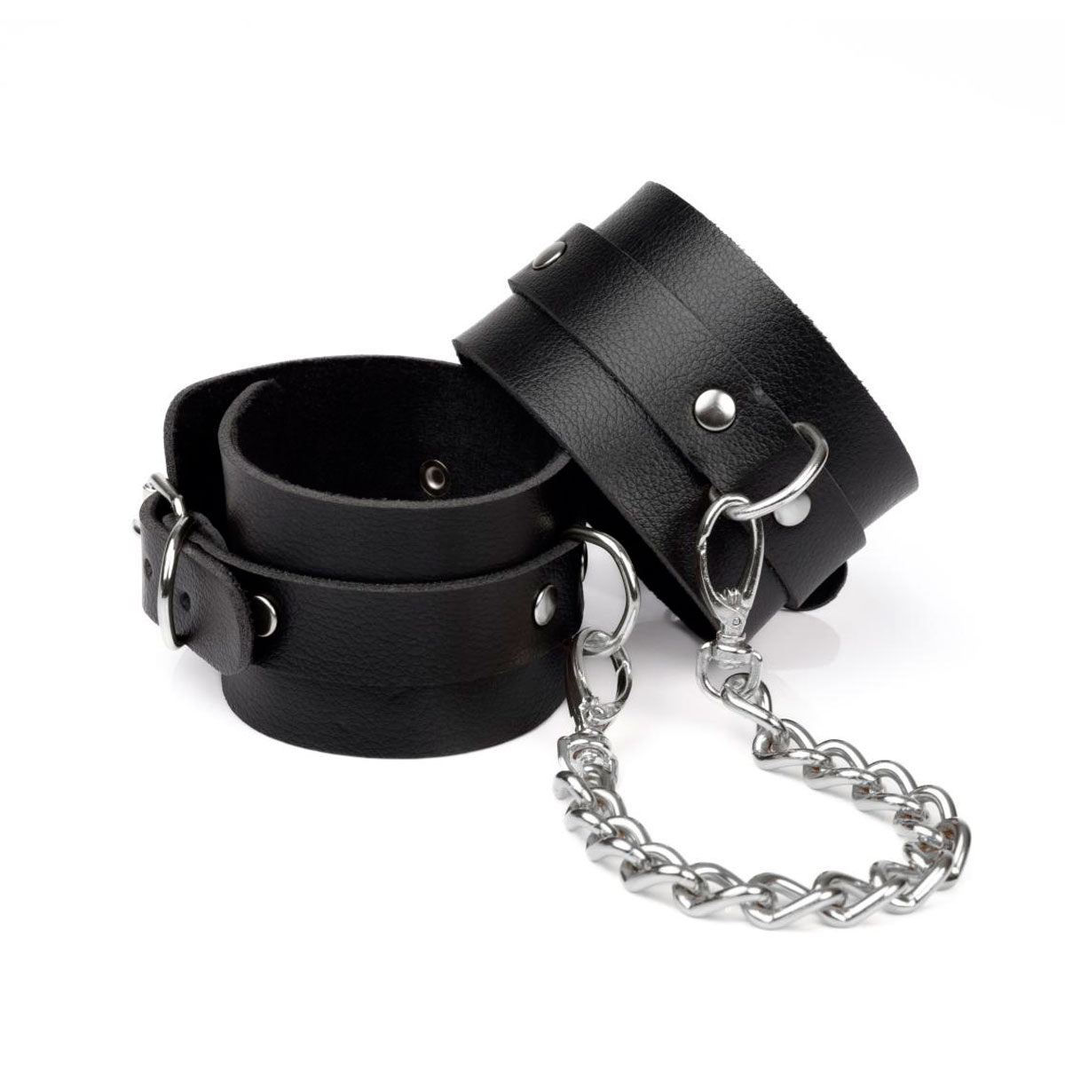 Tornozeleira Top com Correntes e Mosquetes - New star Couros - 2