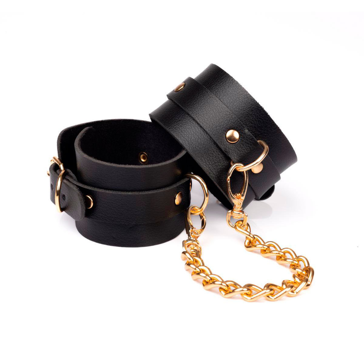 Tornozeleira Top Gold em Couro com Correntes | New star Couros - 2